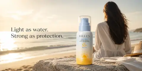 Aqua-Melt at the beach in golden hour